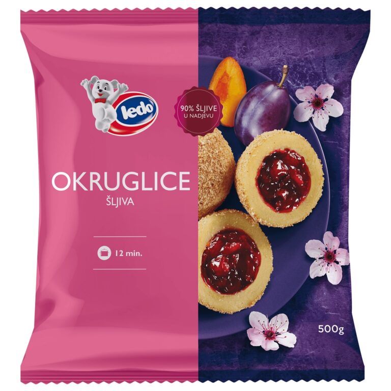 Ledo Okruglice sa šljivama 0.500 kg