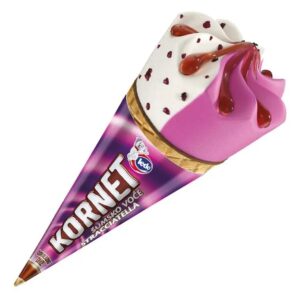 Ledo Kornet Stracciatella Šumsko Voće 0.120 L