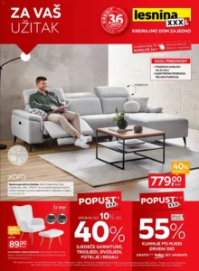 Lesnina katalog akcija strana 1 – vrijedi od 10.9. do 30.9.2026.