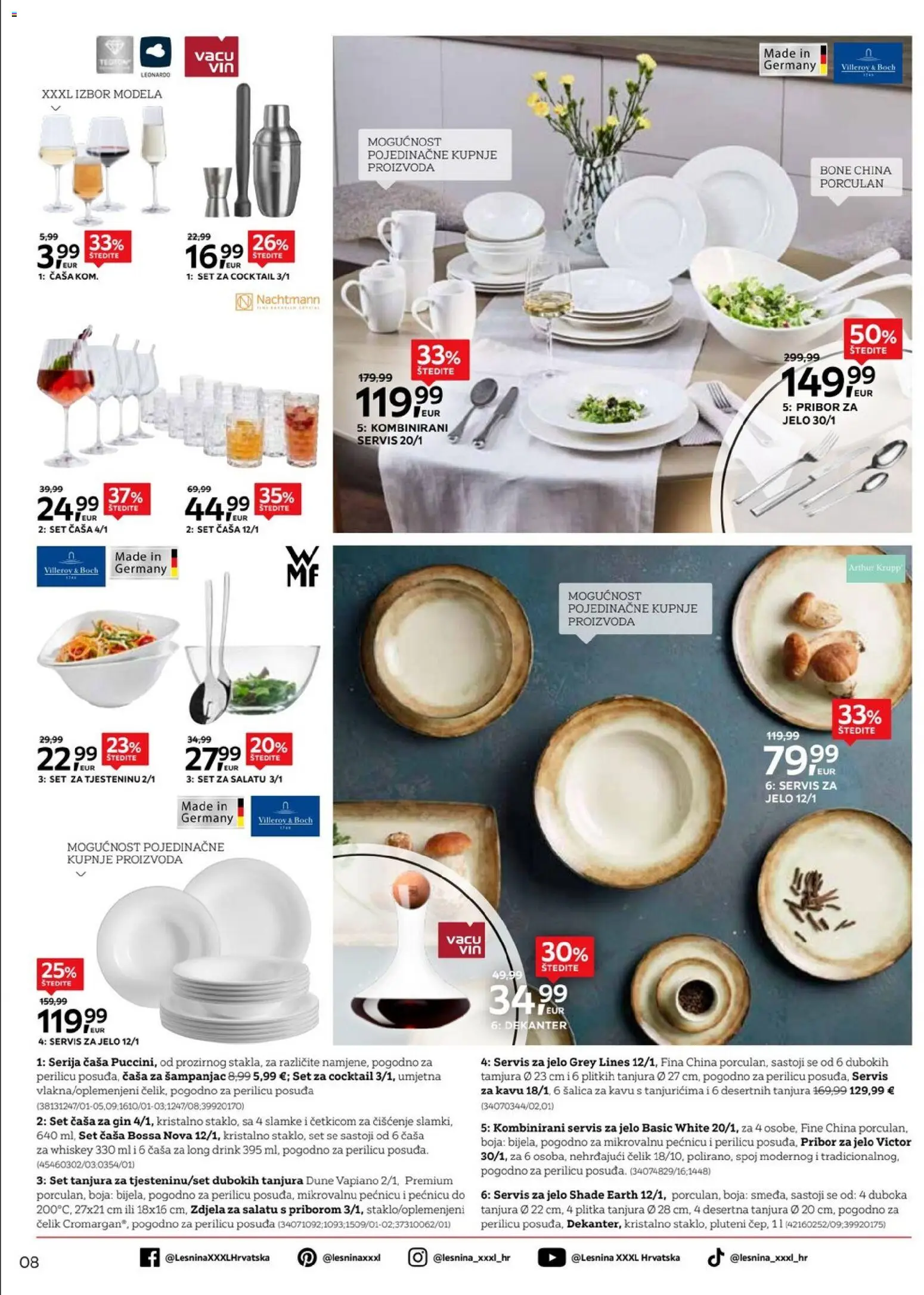 Lesnina katalog akcija strana 8 – vrijedi od 10.9. do 30.9.2026.