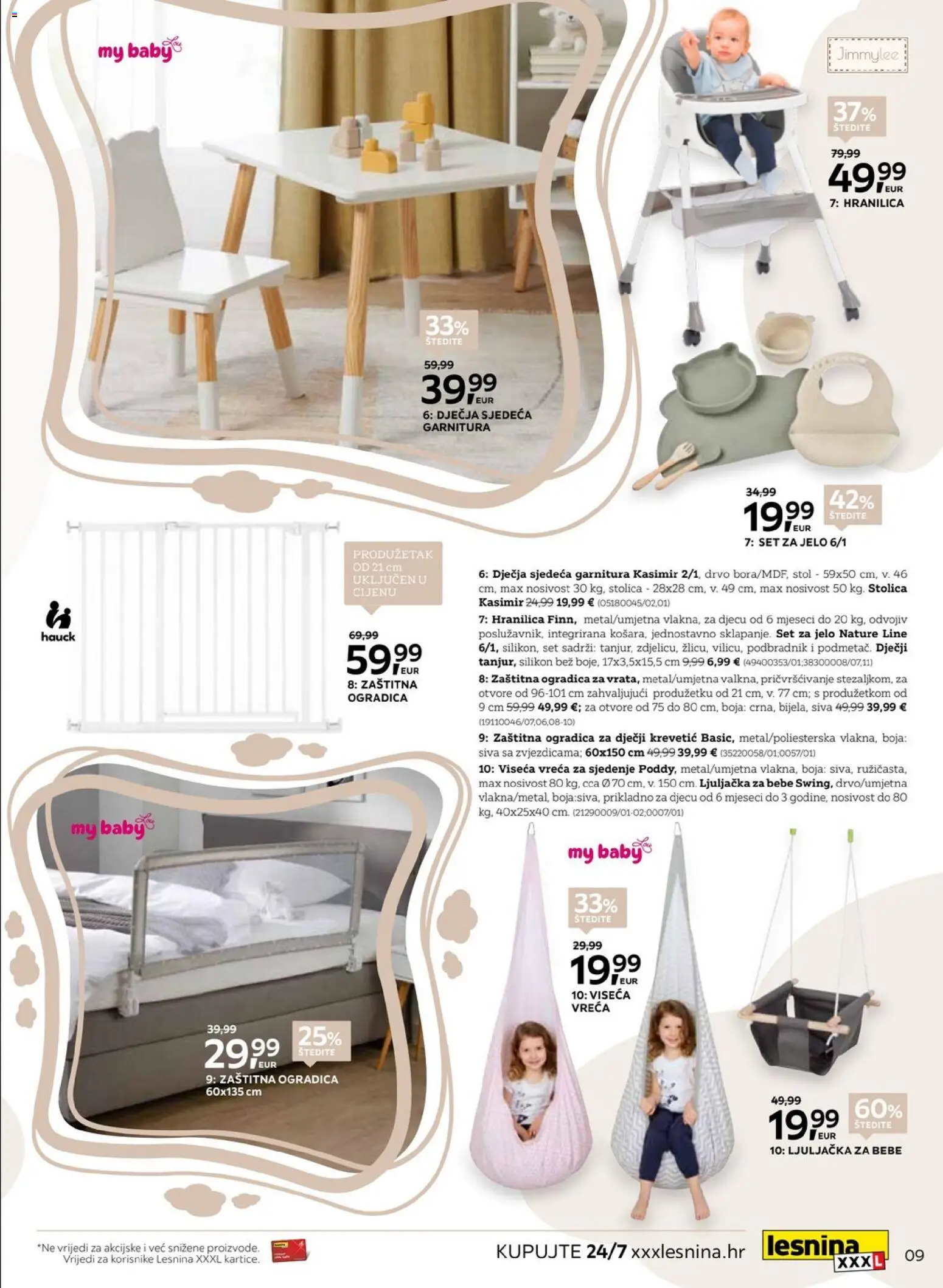 Lesnina katalog akcija strana 9 – vrijedi od 10.9. do 30.9.2026.