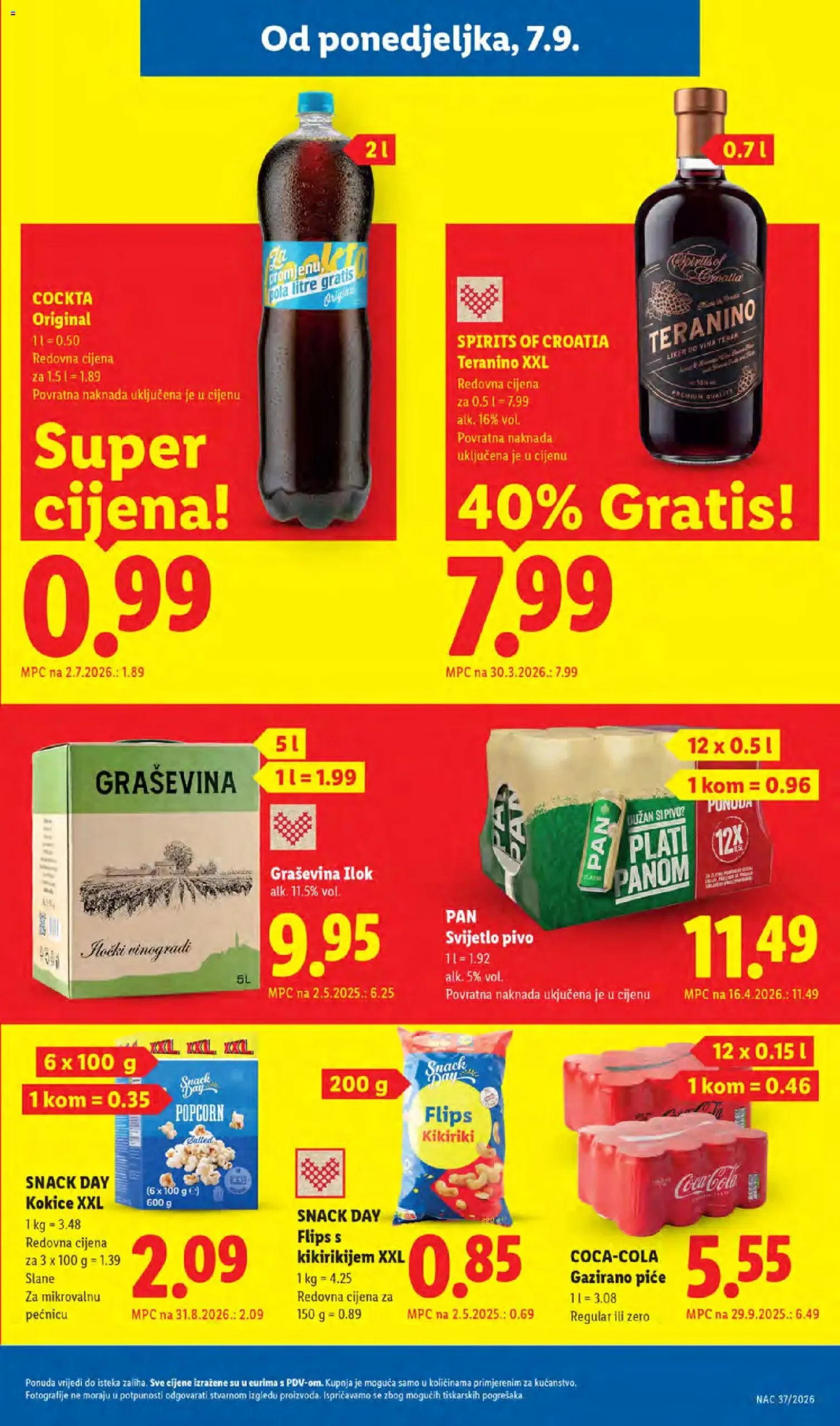 Lidl katalog akcija strana 13 – vrijedi od 7.9. do 13.9.2026.