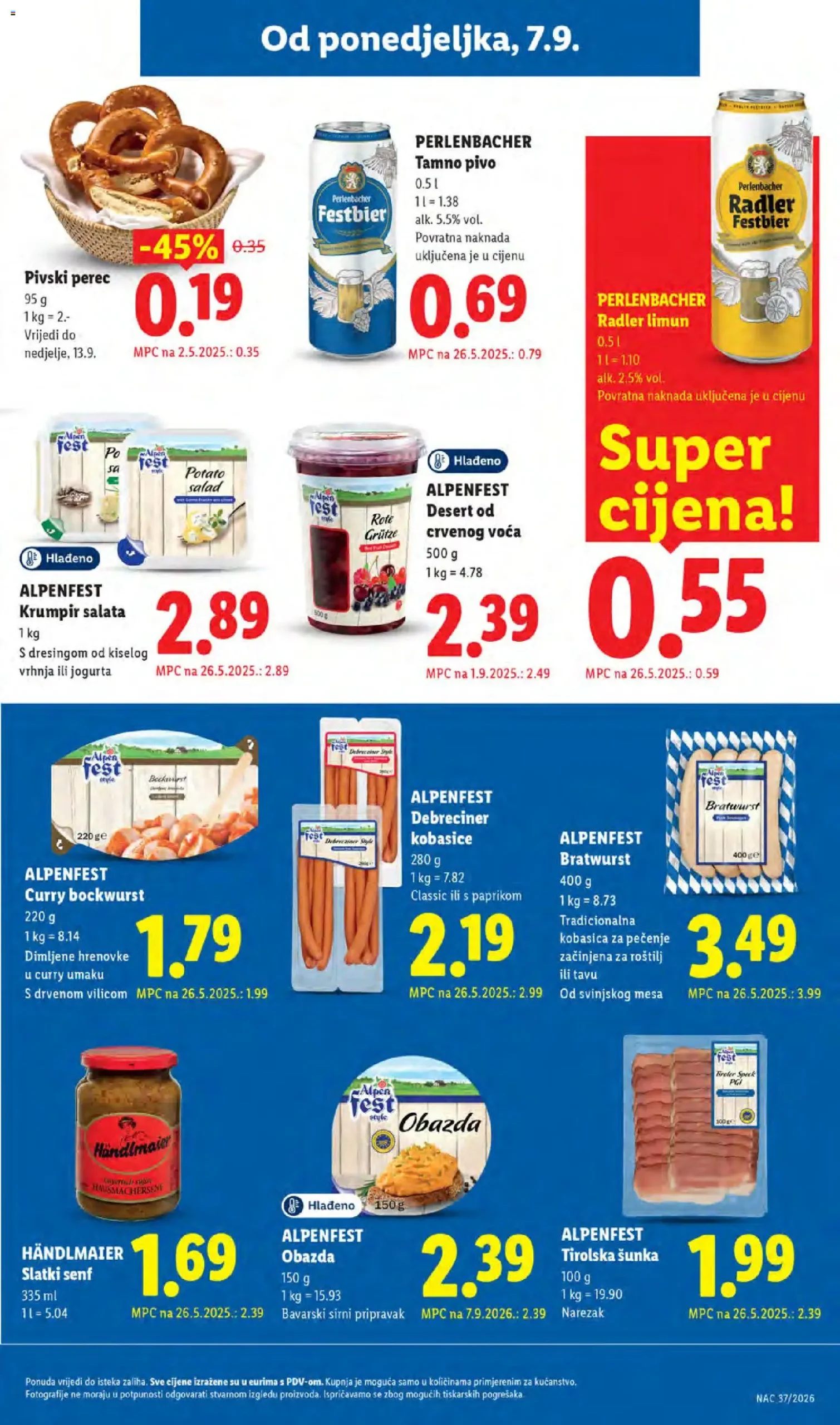 Lidl katalog akcija strana 19 – vrijedi od 7.9. do 13.9.2026.