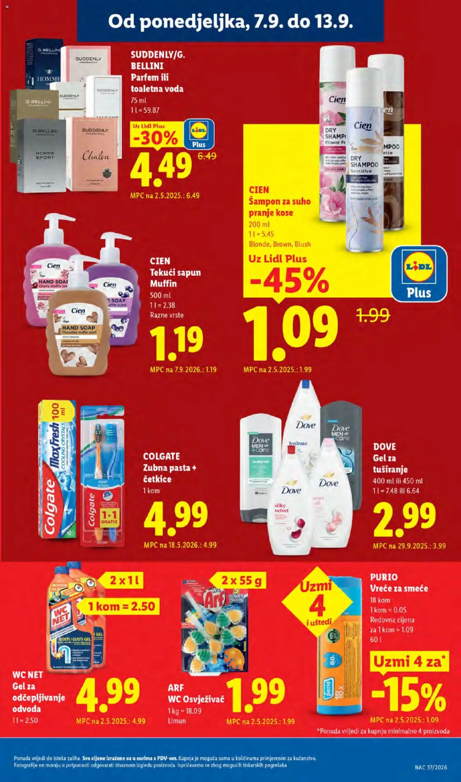 Lidl katalog akcija strana 25 – vrijedi od 7.9. do 13.9.2026.