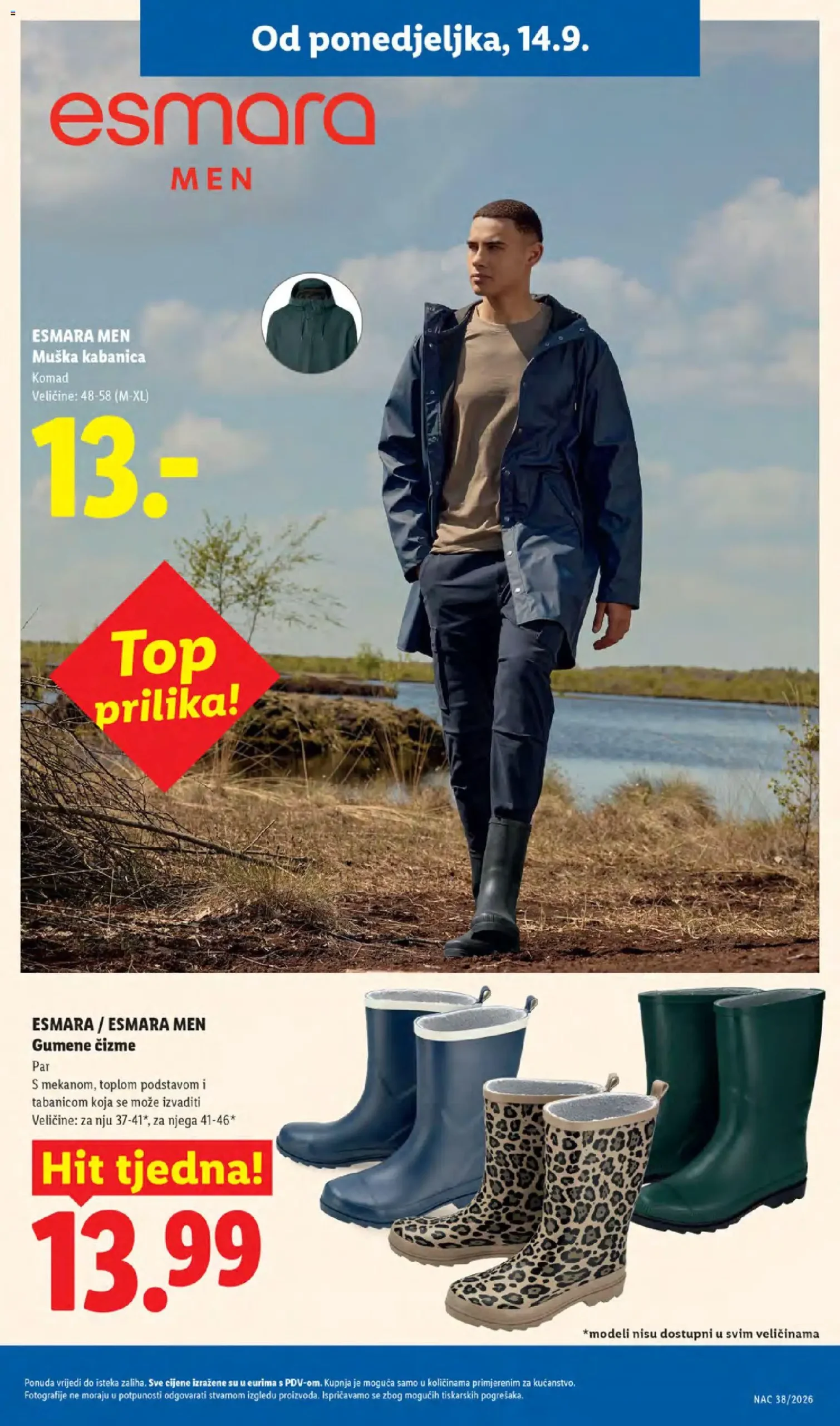 Lidl katalog akcija strana 25 – vrijedi od 14.9. do 20.9.2026.