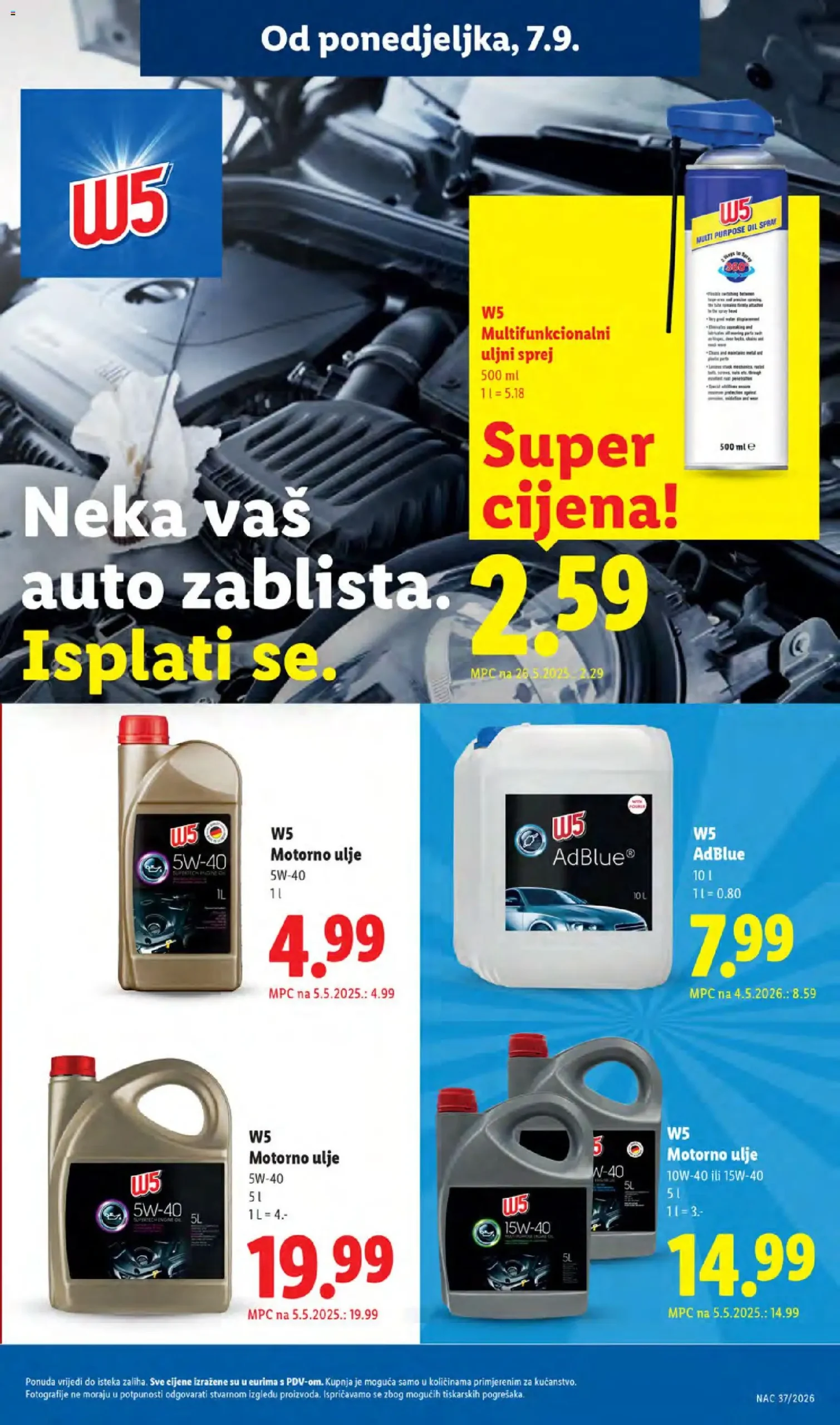 Lidl katalog akcija strana 27 – vrijedi od 7.9. do 13.9.2026.