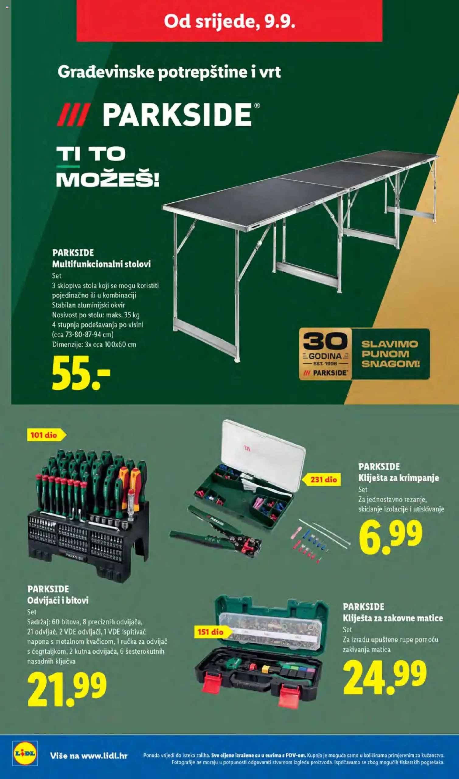 Lidl katalog akcija strana 46 – vrijedi od 7.9. do 13.9.2026.