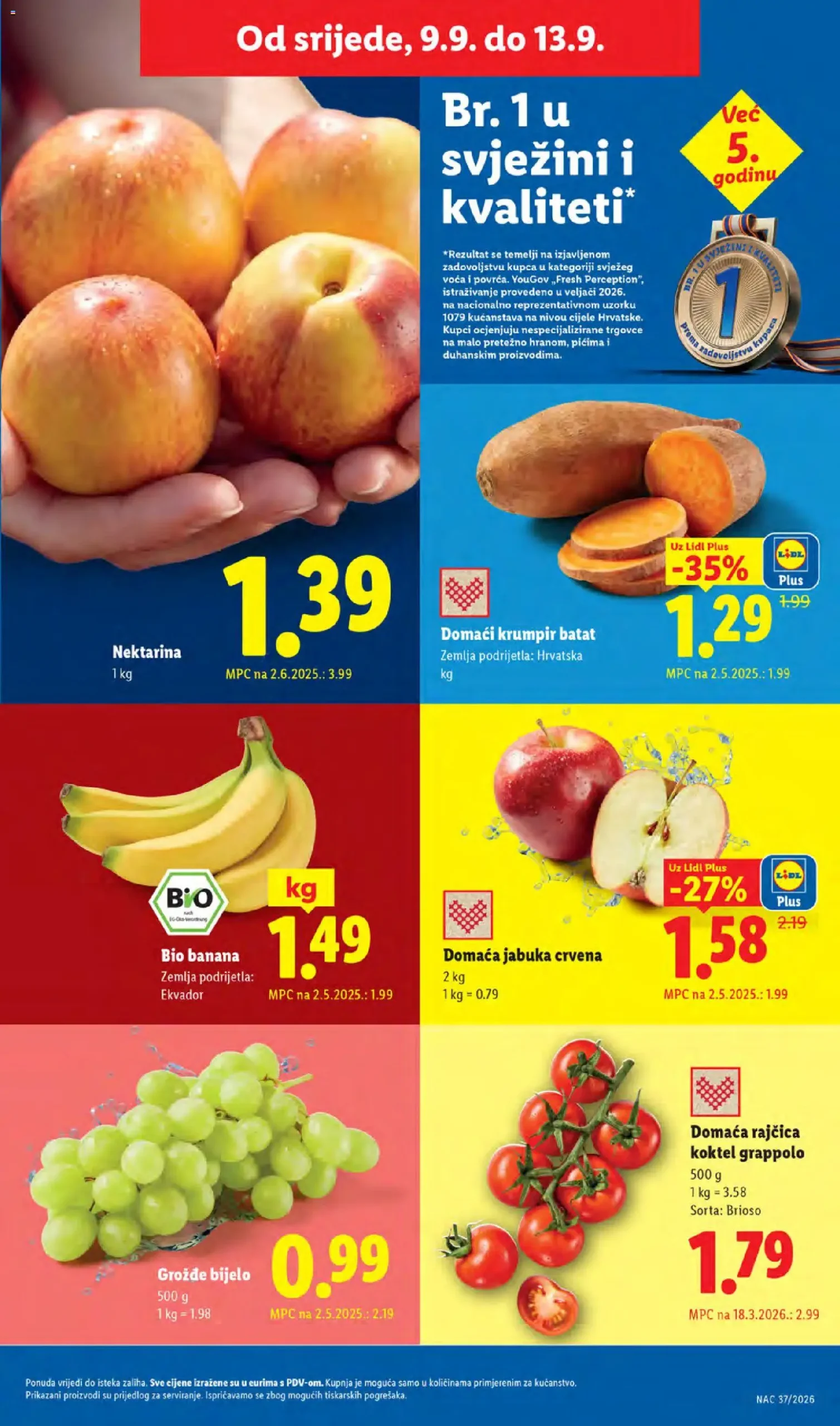 Lidl katalog akcija strana 63 – vrijedi od 7.9. do 13.9.2026.
