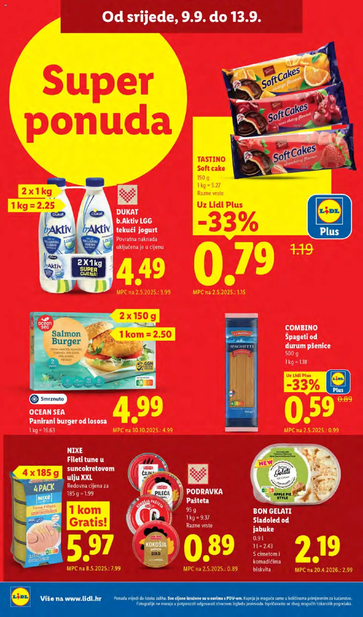 Lidl katalog akcija strana 70 – vrijedi od 7.9. do 13.9.2026.