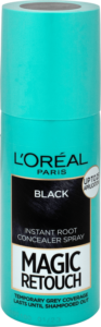 L'Oréal Magic Retouch Sprej za Izrast Crna 0.075 L