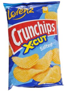 Lorenz Čips Crunchips X-Cut Slani 0.130 kg