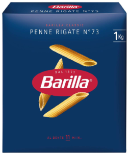 Barilla Tjestenina Penne Rigate 73 1.000 kg