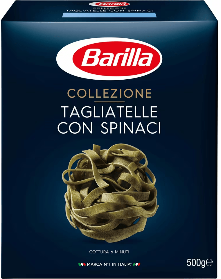 Barilla Tjestenina Tagliatelle sa špinatom 0.500 kg