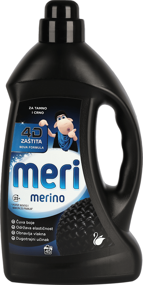 Deterdžent Meri Merino Black 2.700 L