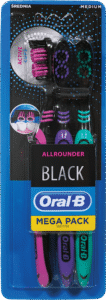 Oral B Četkica za zube Charcoal Black 3.000 kom
