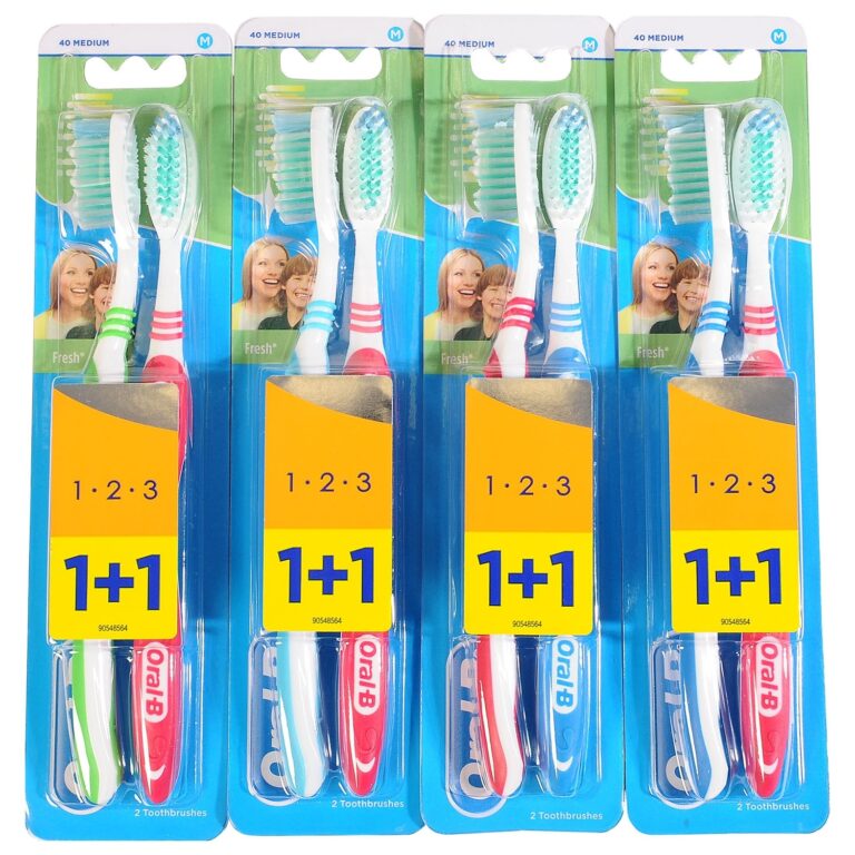 Četkica za zube Oral B 3 Effect Naturals 1+1 2.000 kom