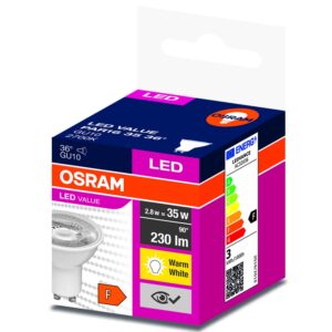 Žarulja led value 35=230lm 827 gu10 osram