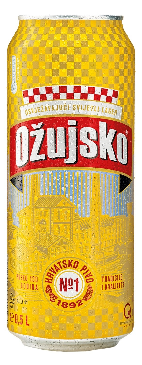 Pivo Ožujsko Limenka 0.500 L