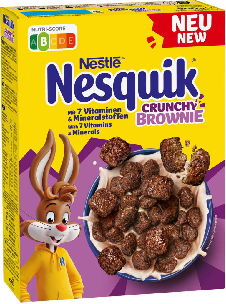 Nestlé Nesquik Crunchy Brownie Žitarice 0.300 kg