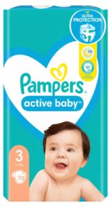 Pelene Pampers AB Maxi Pack S3 70.000 kom