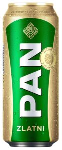 Pivo Pan Zlatni Limenka 0.500 L