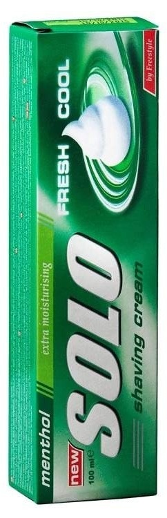 Krema za brijanje solo mentol 100ml