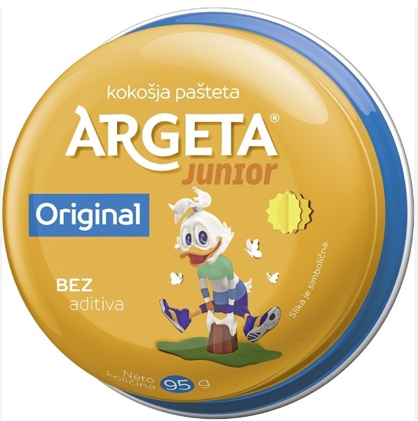Argeta Pašteta kokošja Junior 0.095 kg