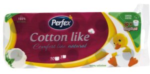 Toaletni papir Perfex Cotton Natural 10.000 kom