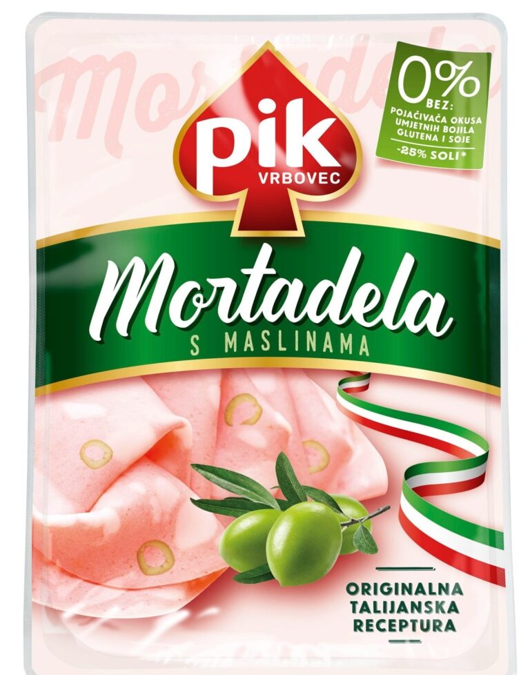 PIK Vrbovec Mortadela s maslinama narezak 0.150 kg