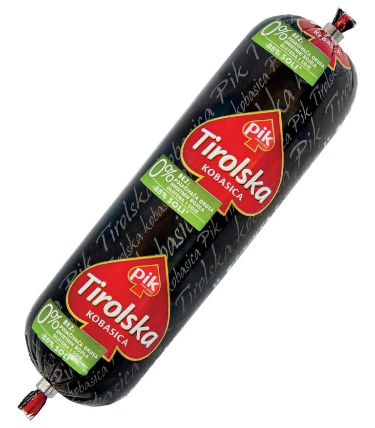 PIK Vrbovec Tirolska kobasica 0.400 kg
