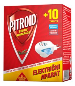 Pitroid Električni aparat + 10 tableta 1.000 kom