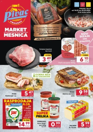 Pivac katalog 14.9. – 20.9.2026. – popusti do 33%