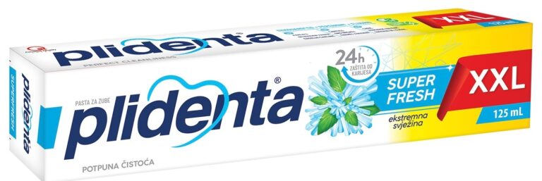 Plidenta Zubna Pasta Superfresh 0.125 L