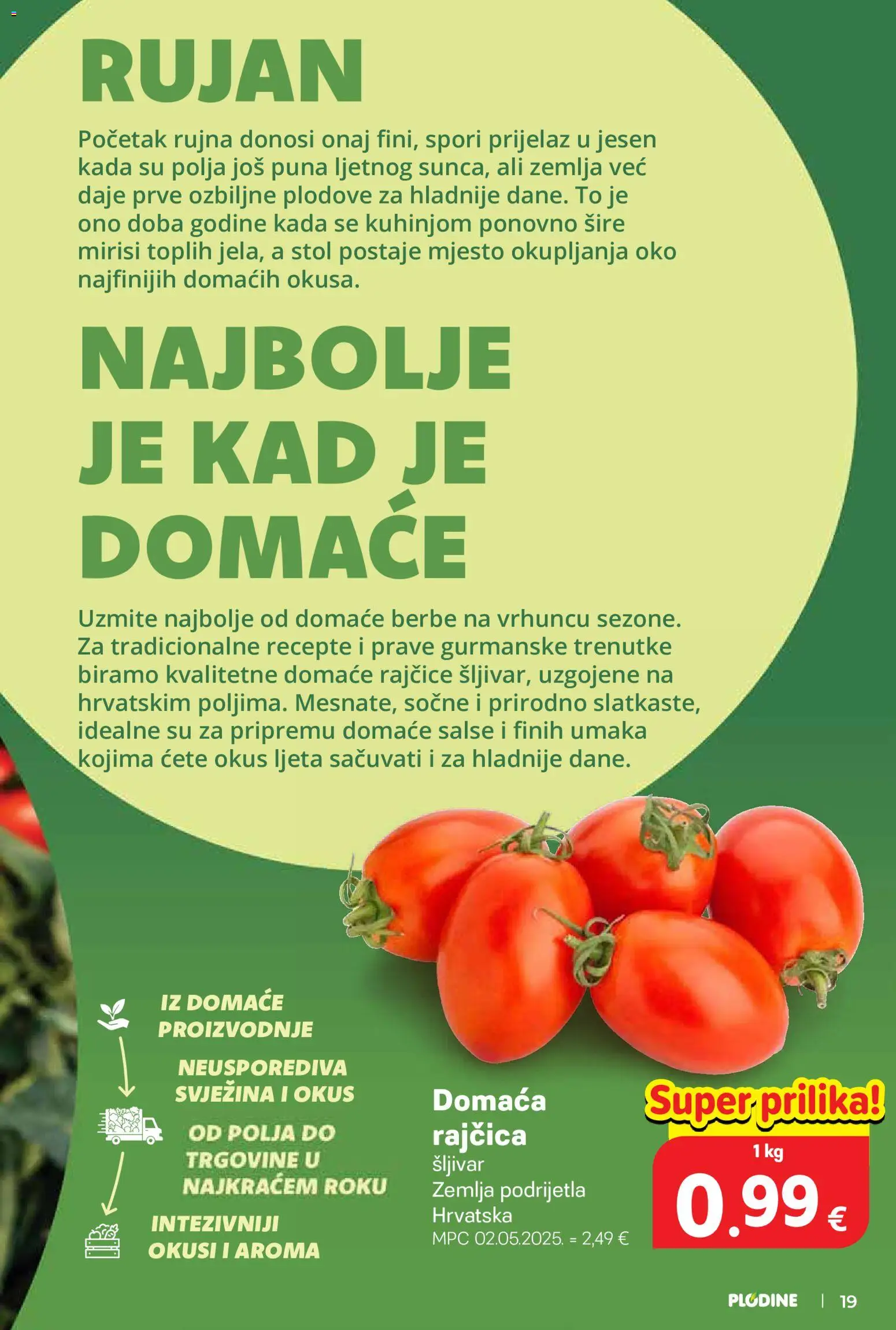 Plodine katalog akcija strana 19 – vrijedi od 16.9. do 22.9.2026.