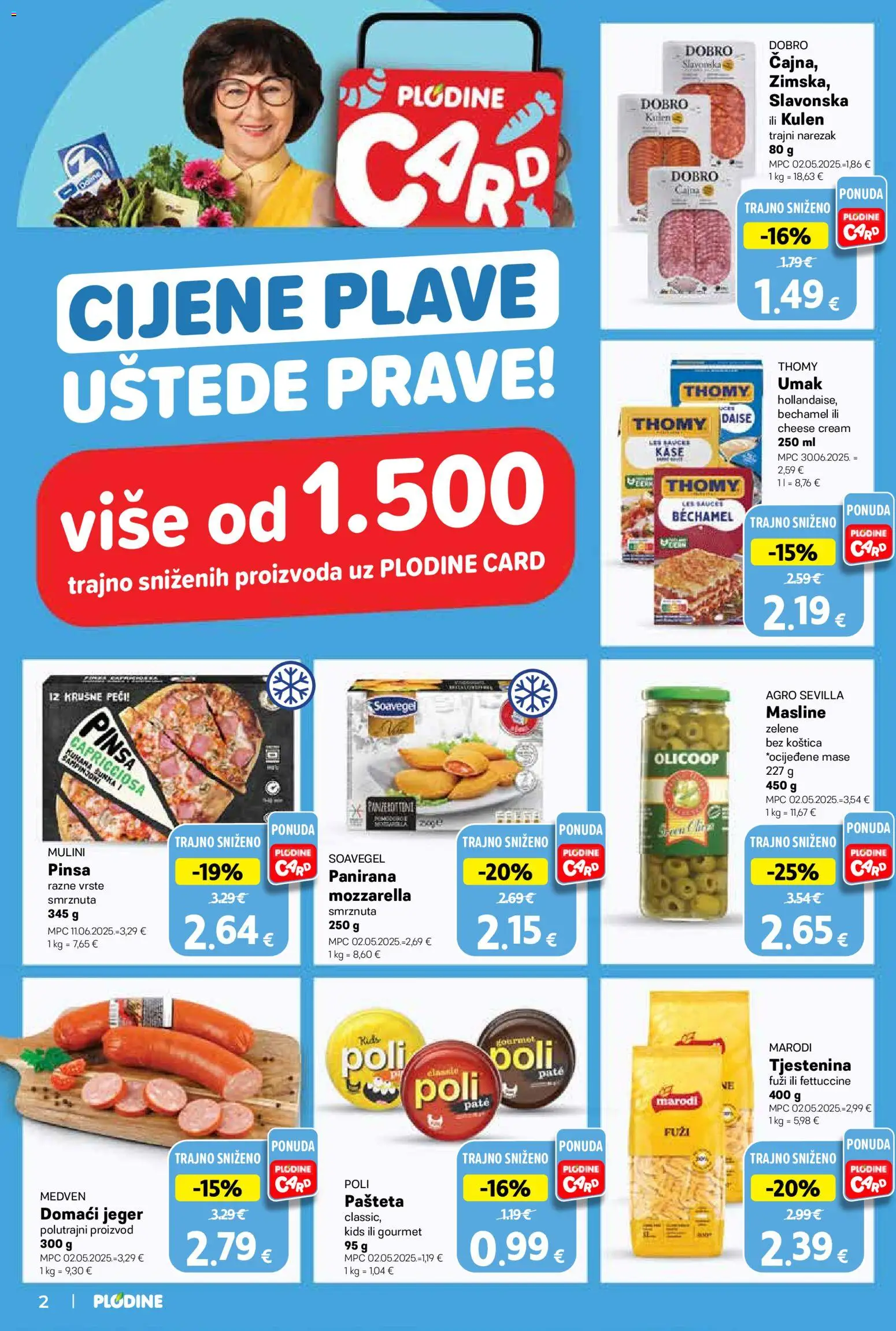 Plodine katalog akcija strana 2 – vrijedi od 16.9. do 22.9.2026.