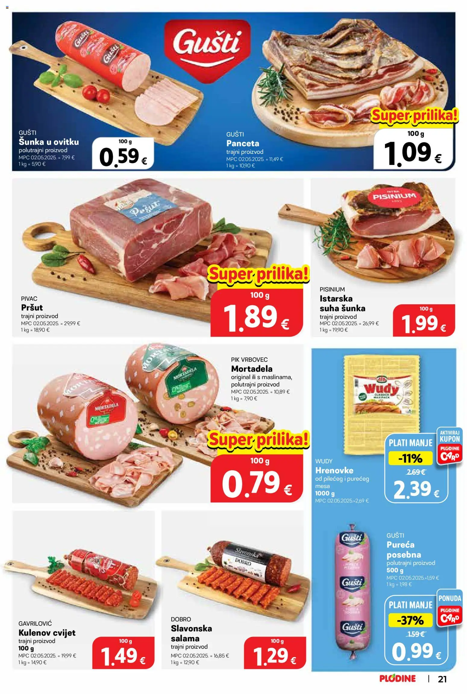 Plodine katalog akcija strana 21 – vrijedi od 16.9. do 22.9.2026.