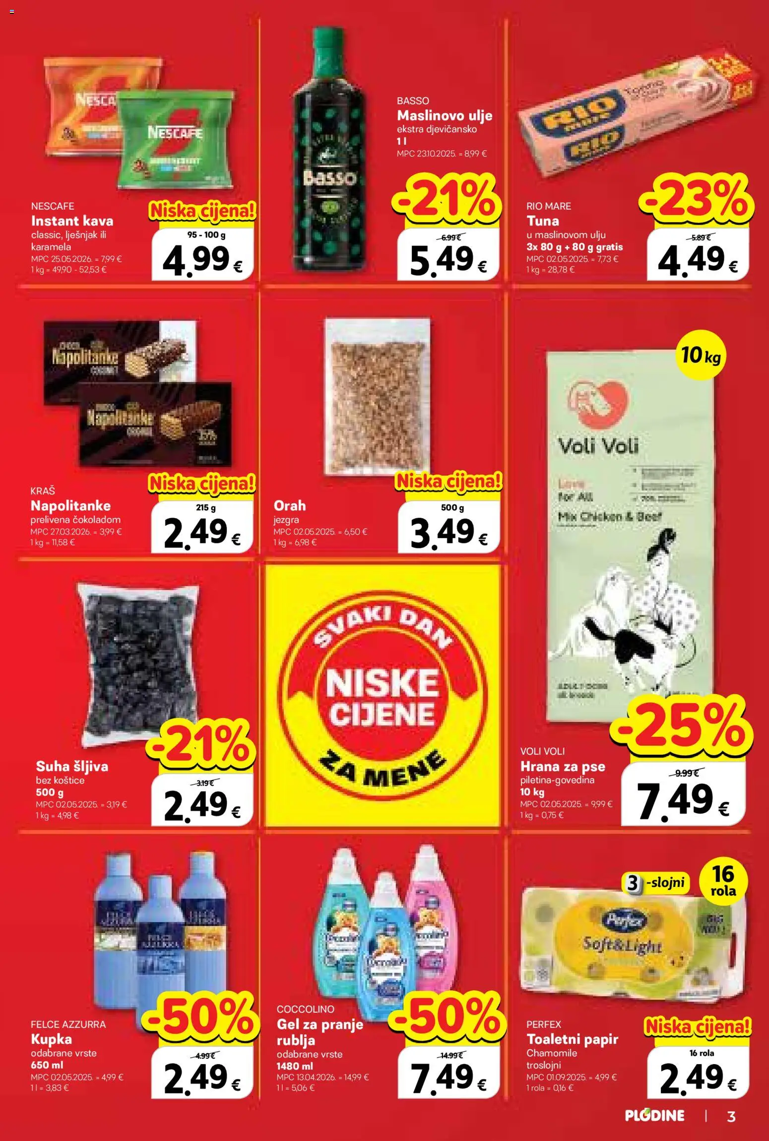 Plodine katalog akcija strana 3 – vrijedi od 9.9. do 15.9.2026.