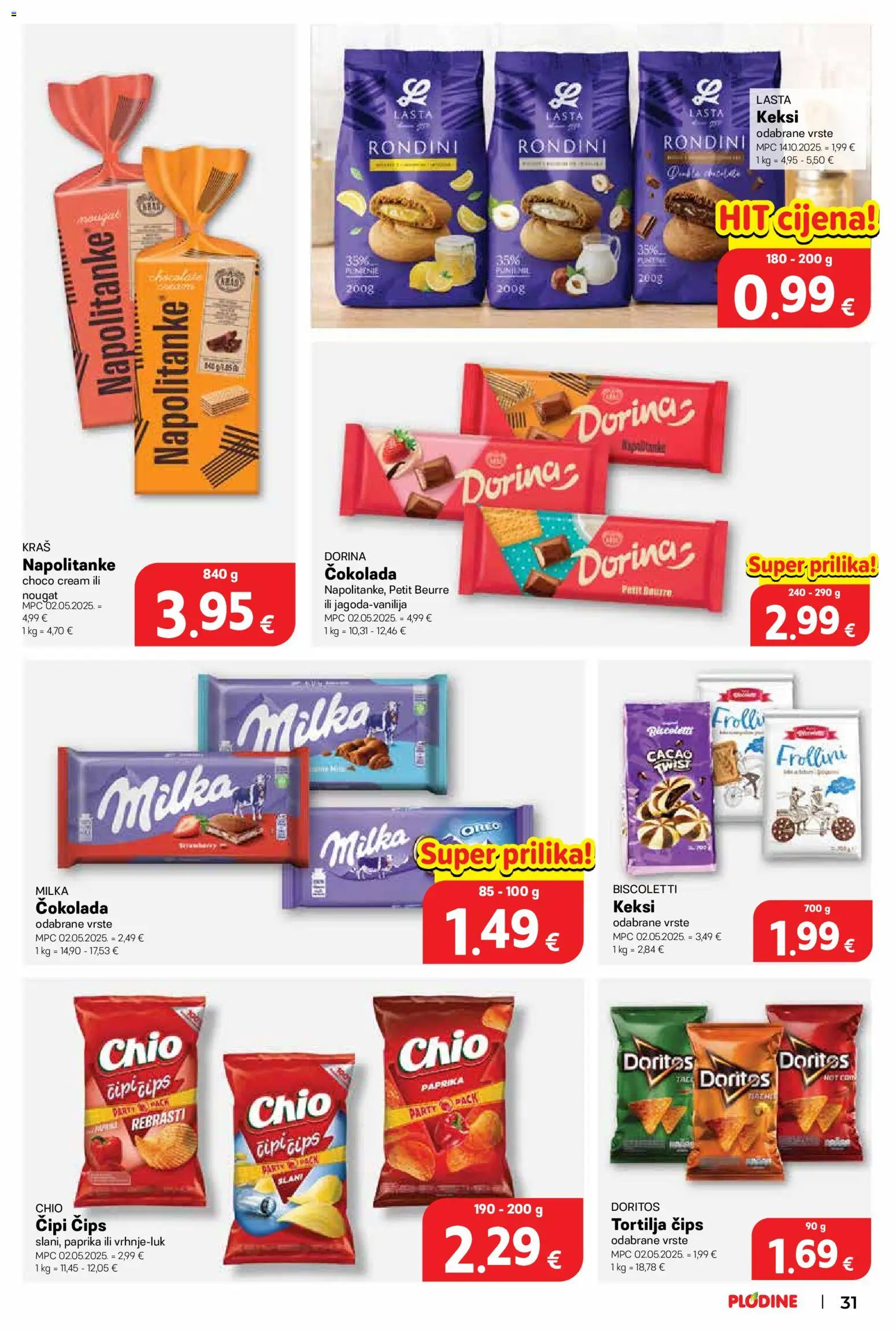 Plodine katalog akcija strana 31 – vrijedi od 16.9. do 22.9.2026.