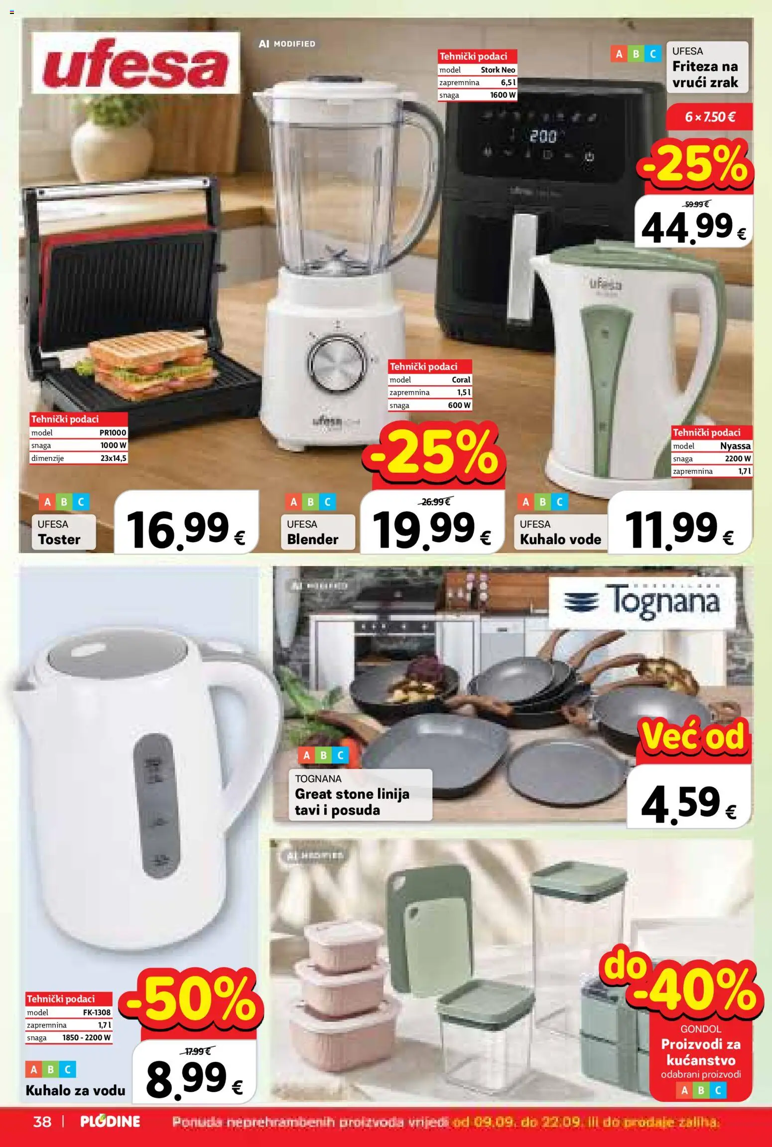 Plodine katalog akcija strana 38 – vrijedi od 9.9. do 15.9.2026.
