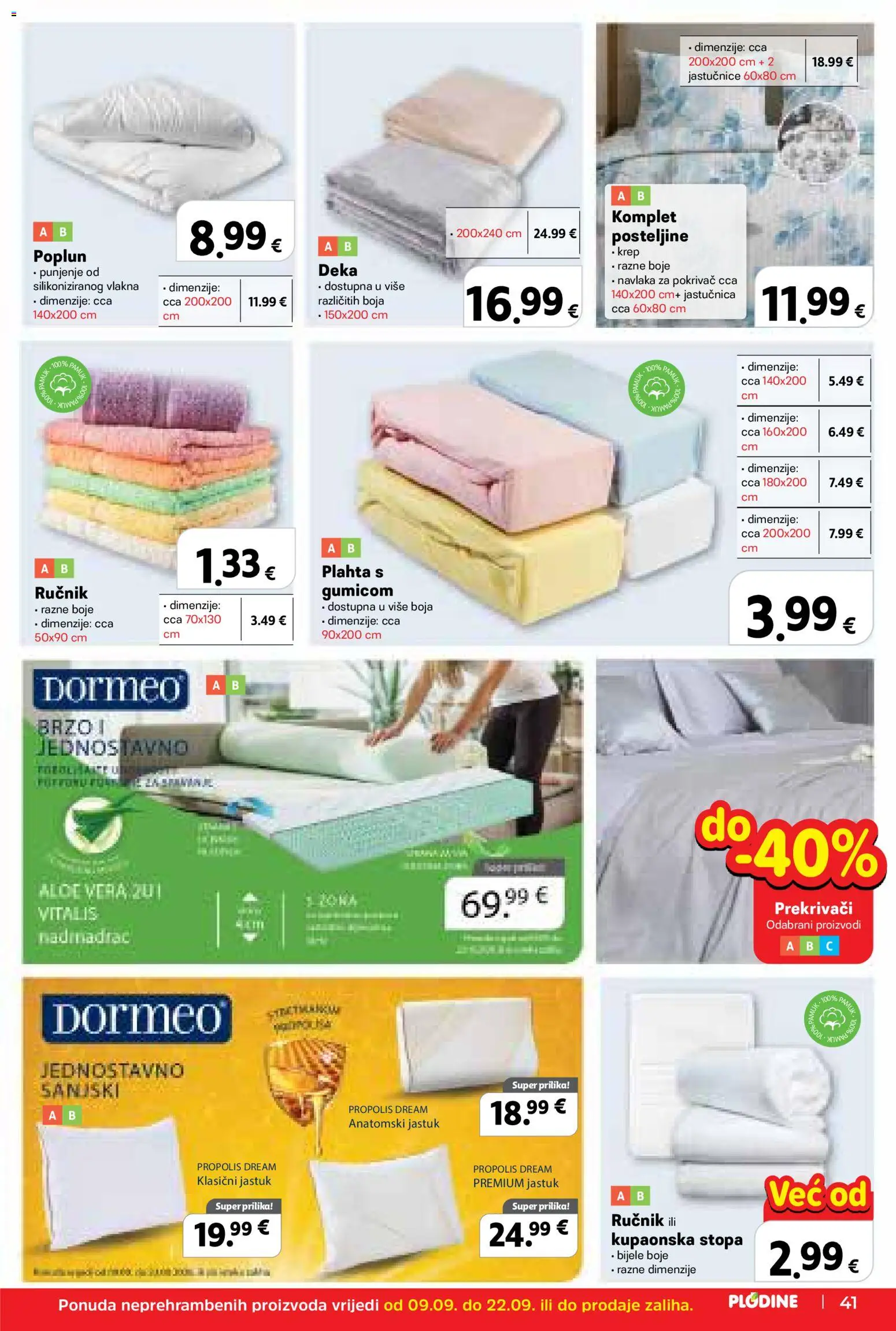 Plodine katalog akcija strana 41 – vrijedi od 9.9. do 15.9.2026.
