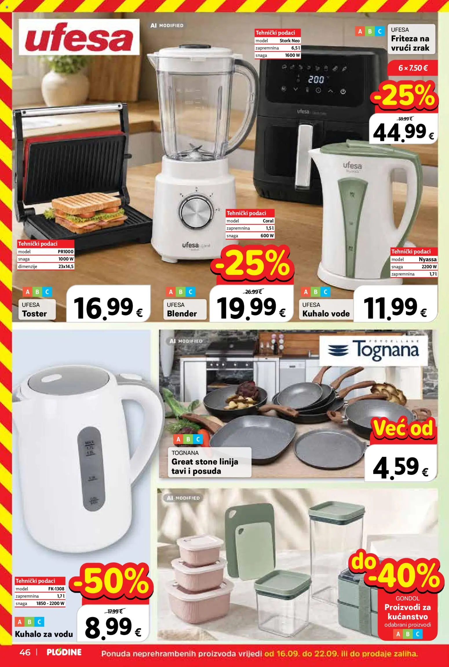 Plodine katalog akcija strana 46 – vrijedi od 16.9. do 22.9.2026.