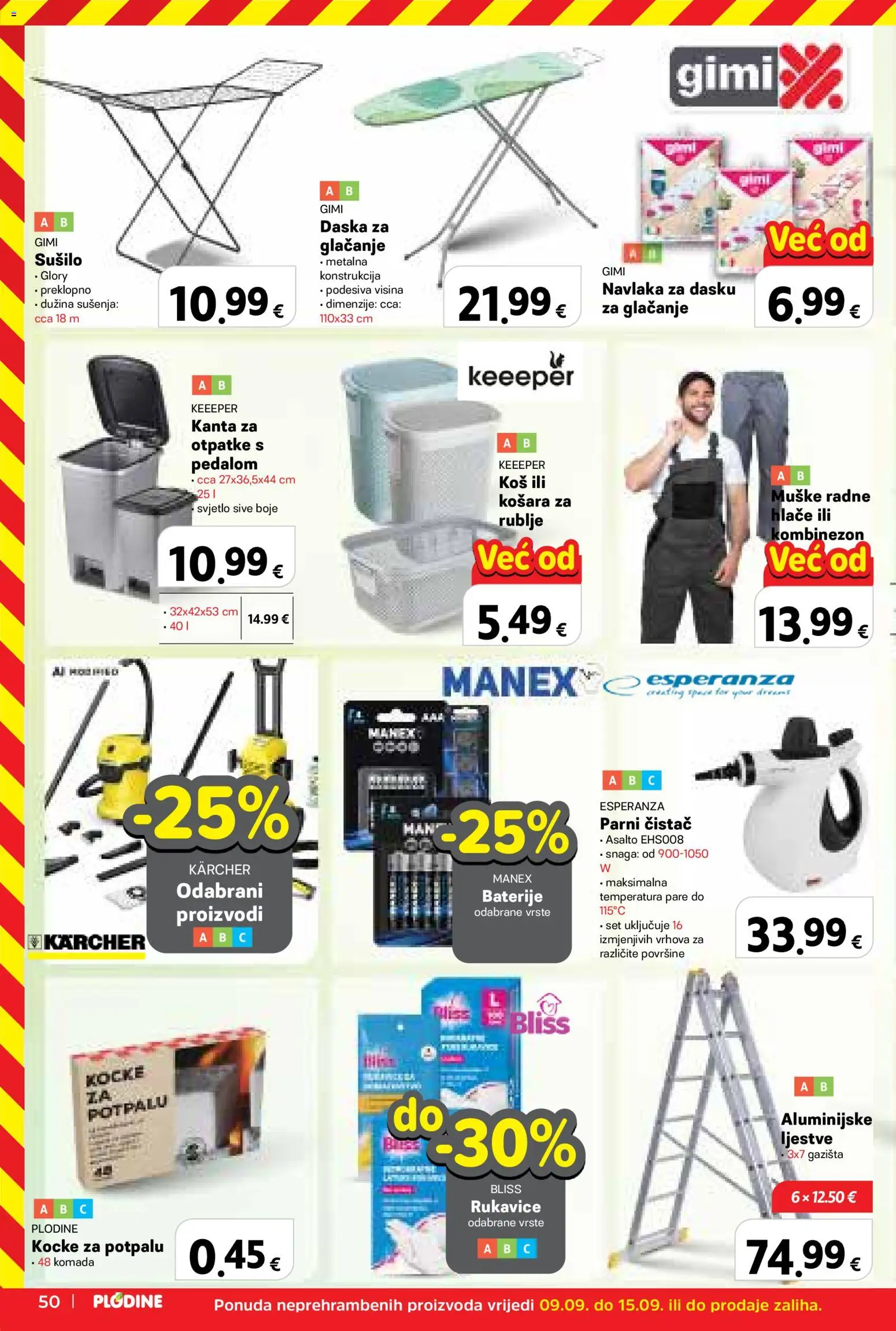 Plodine katalog akcija strana 50 – vrijedi od 9.9. do 15.9.2026.