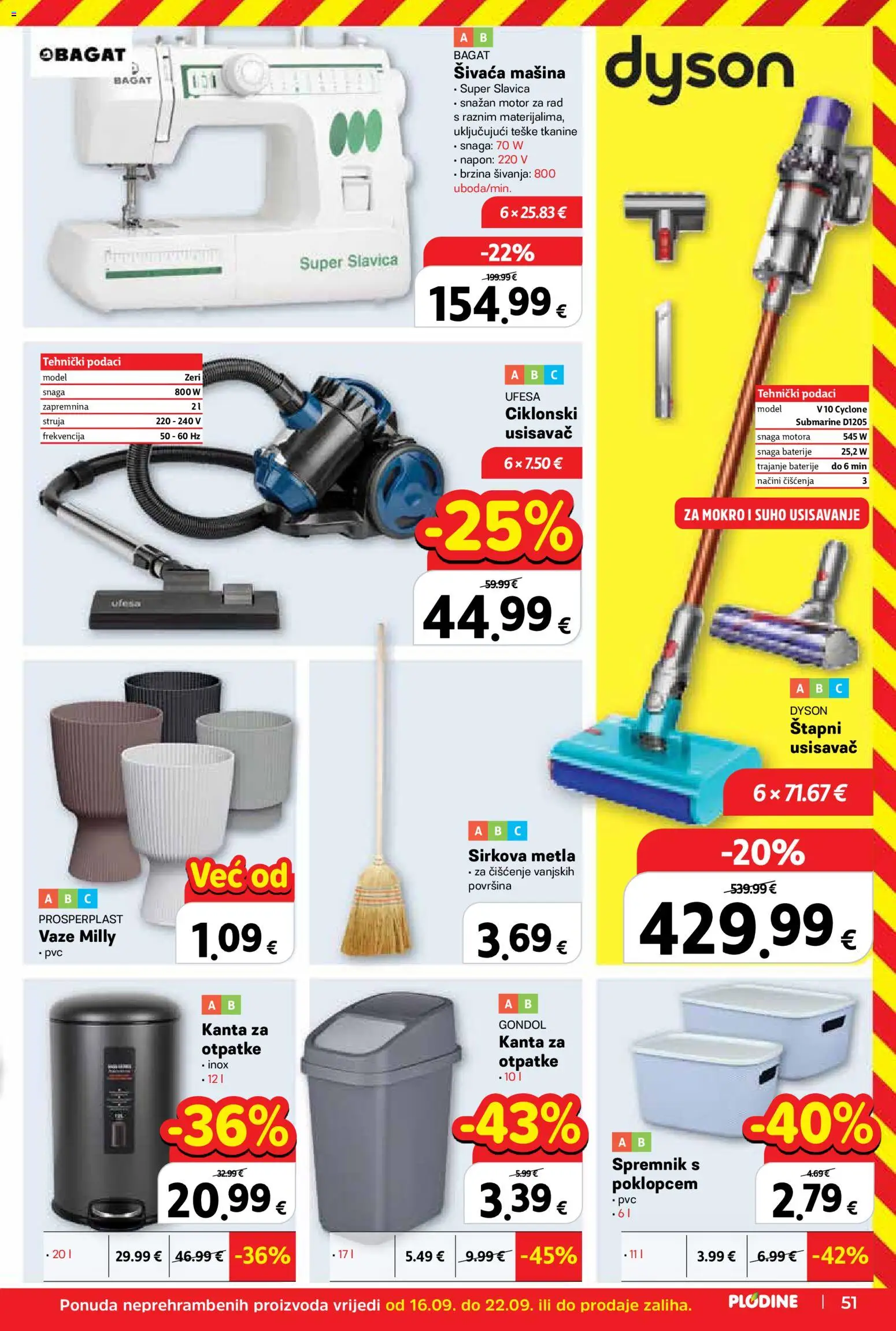 Plodine katalog akcija strana 51 – vrijedi od 16.9. do 22.9.2026.