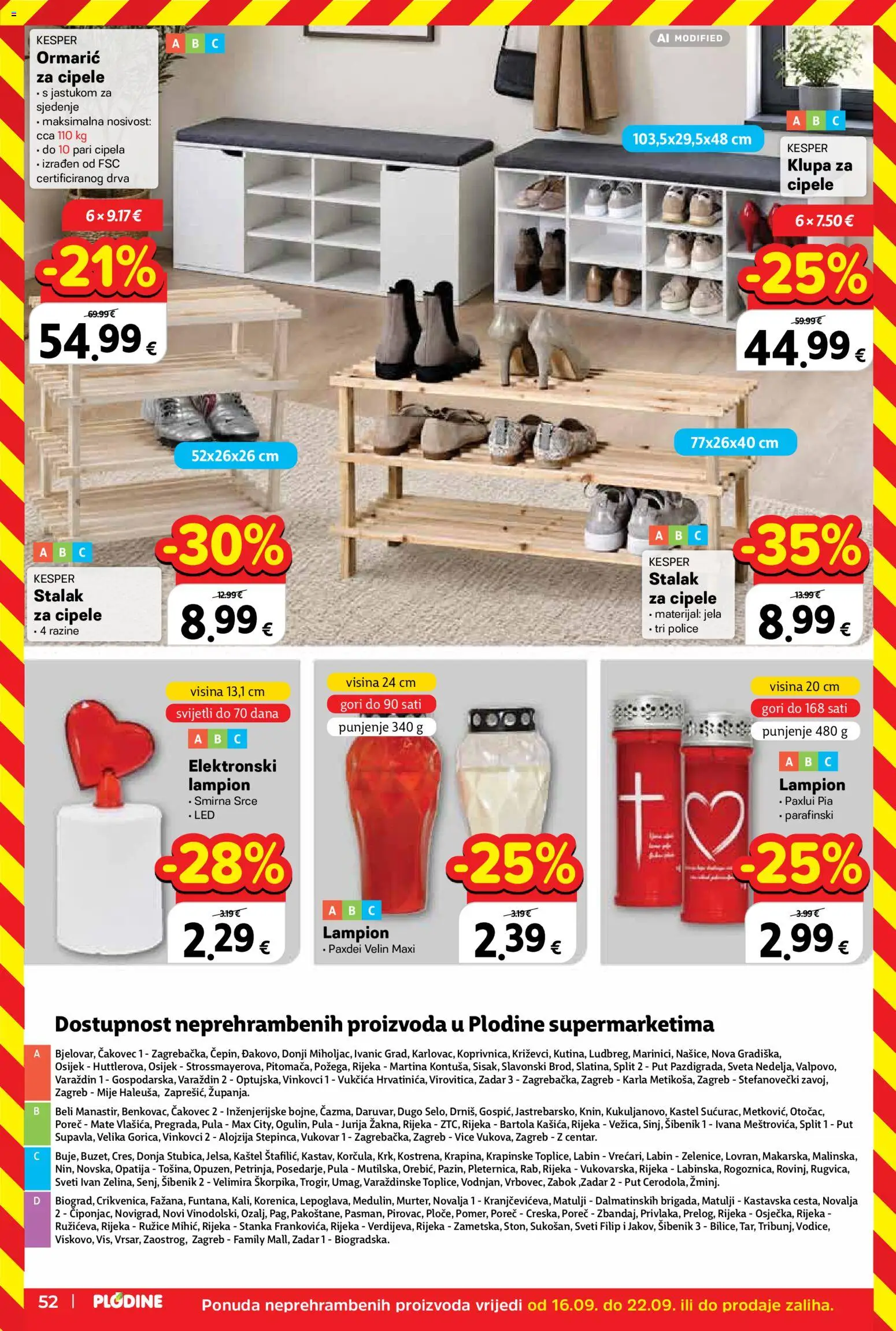 Plodine katalog akcija strana 52 – vrijedi od 16.9. do 22.9.2026.