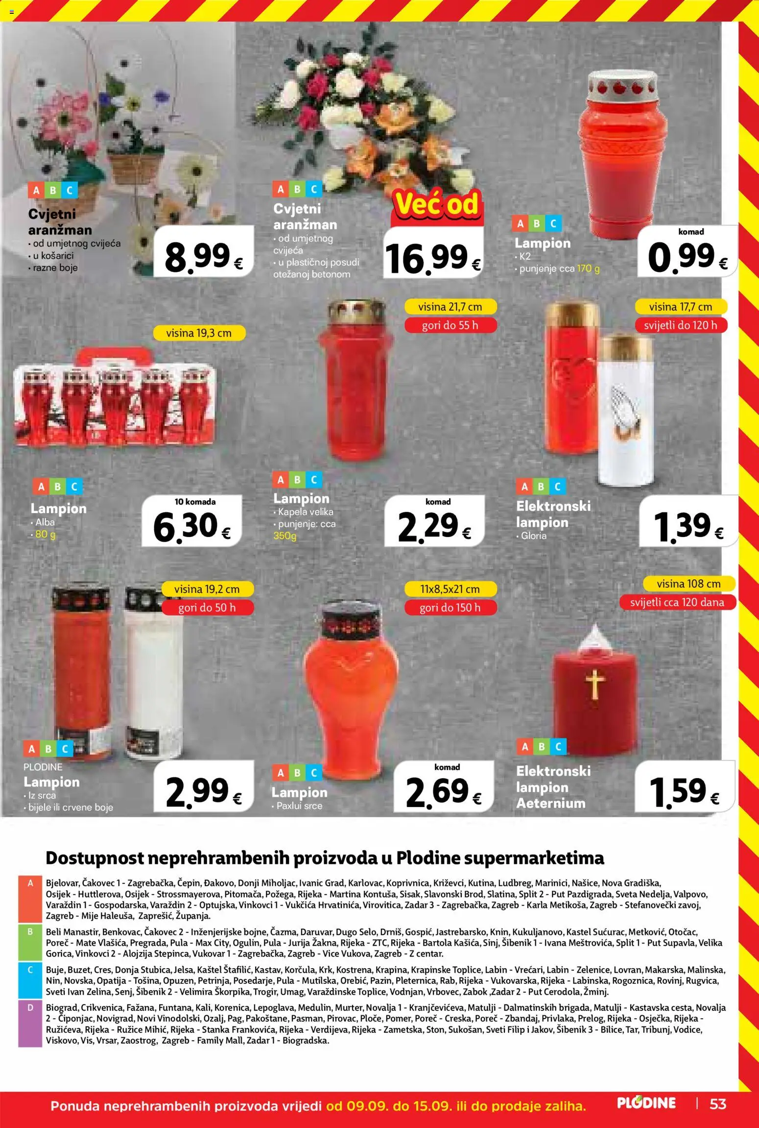 Plodine katalog akcija strana 53 – vrijedi od 9.9. do 15.9.2026.
