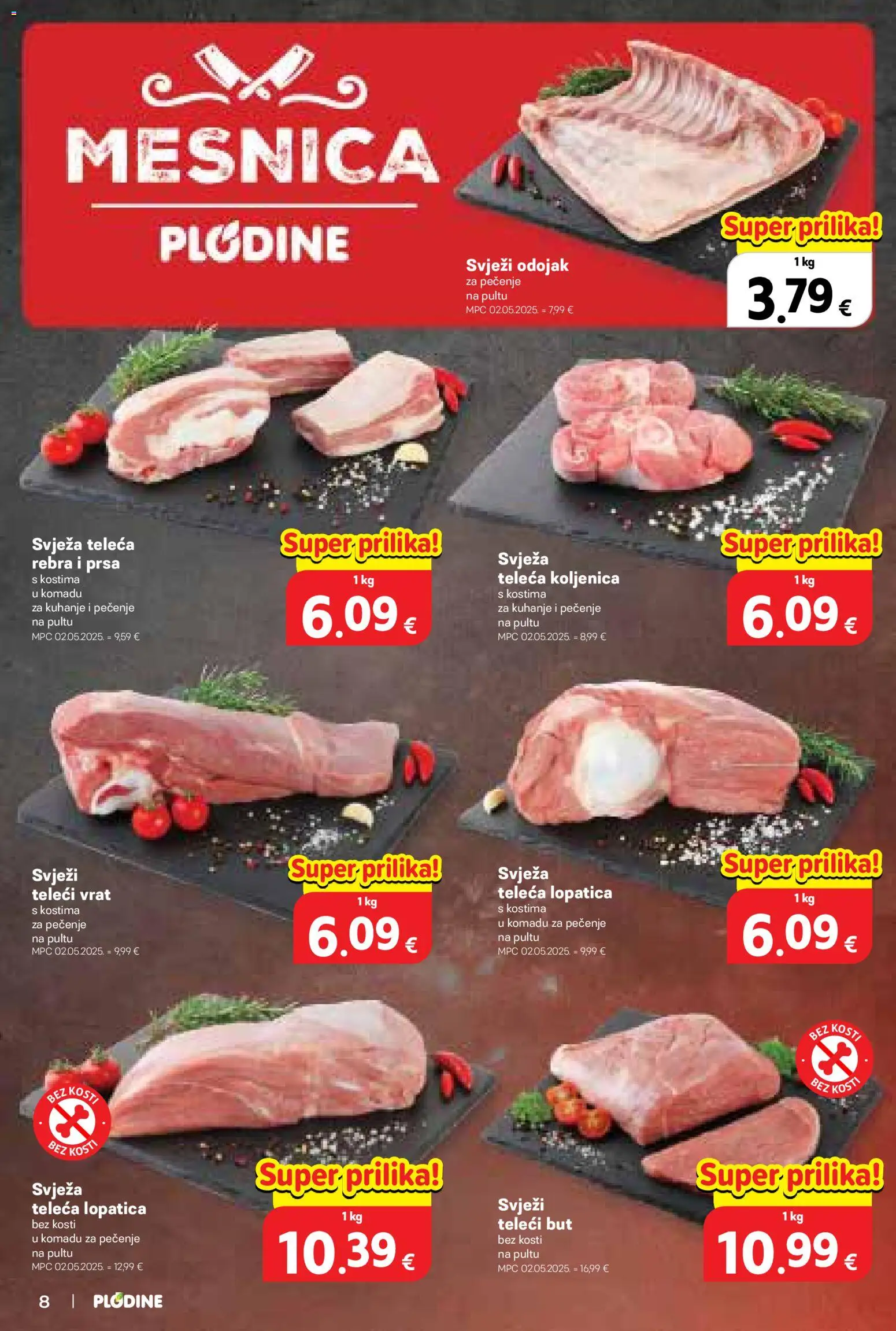Plodine katalog akcija strana 8 – vrijedi od 9.9. do 15.9.2026.