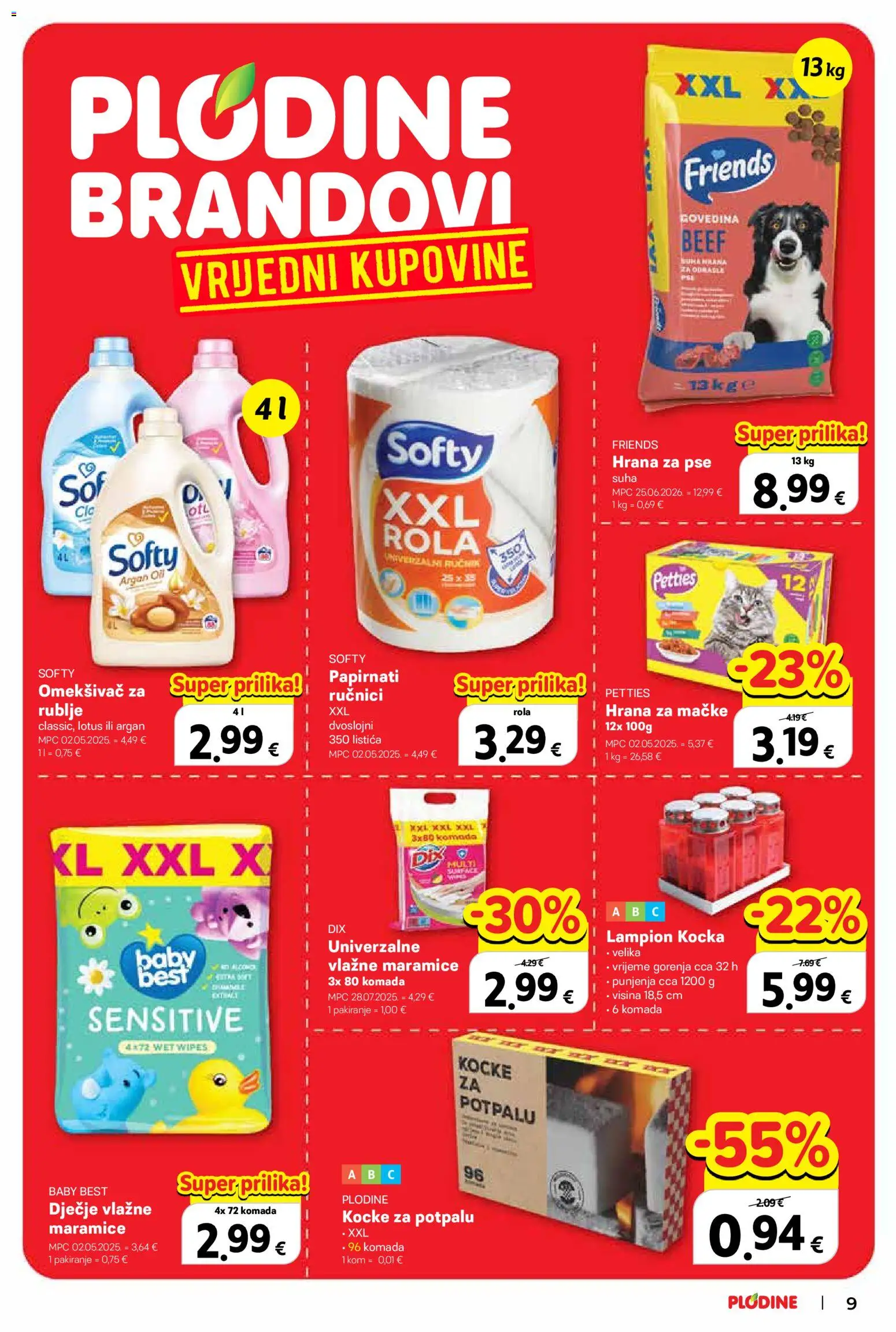 Plodine katalog akcija strana 9 – vrijedi od 16.9. do 22.9.2026.