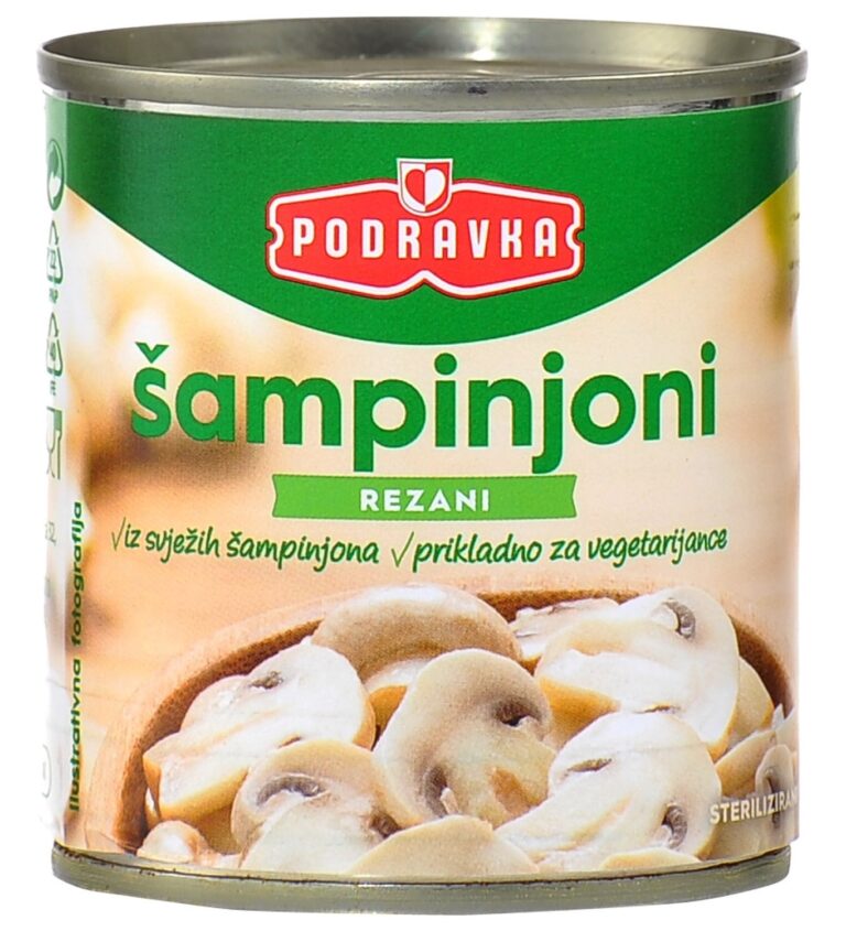 Podravka Šampinjoni Rezani 0.200 kg