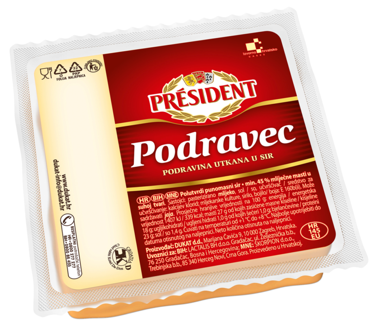 President Sir Podravec 0.400 kg