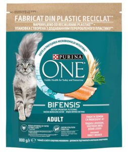 Purina One Hrana za mačke losos riža 0.800 kg